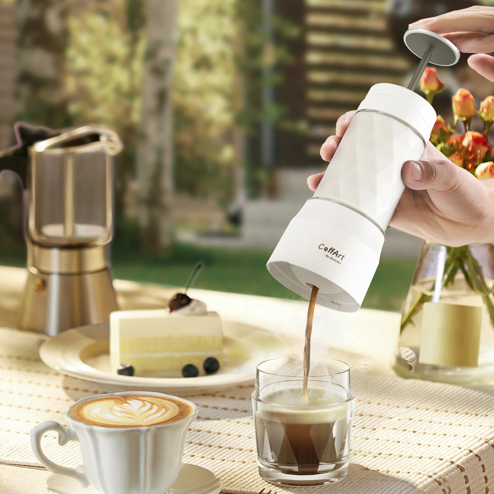 Portable Coffee Maker Espresso Machine